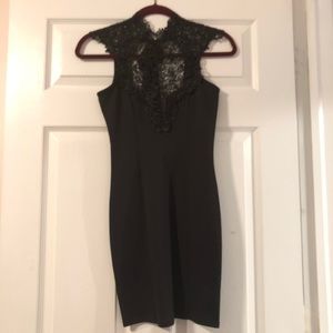 Lulu's Body-con Lace Dress